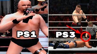 The Evolution Of The I Quit Match In WWE Games [upl. by Kepner654]