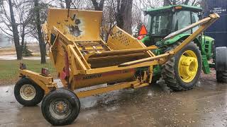 Haybuster 2100 Bale Processor [upl. by Magdau]