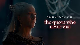 Rhaenys Targaryen Tribute  The Queen Who Never Was  House Of The Dragon [upl. by Eppilihp]