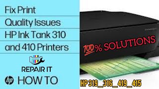 HP InkTank 310319 Colour print problem  HP printer color missing problem [upl. by Hayilaa]