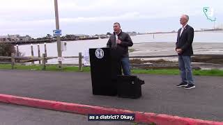 Huffman Holds Humboldt Offshore Wind Press Conference [upl. by Drarig]