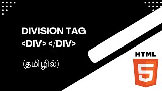 DIV TAG 📐 EXPLANATION TUTORIAL FOR BEGINNERS 💻 IN TAMIL🚀 codewithaswin html html5 division yt [upl. by Eikcim277]