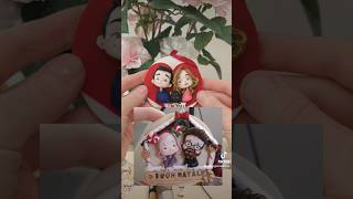 Decorazioni natalizie personalizzate diy art fimo polymereclay natale christmas decoration [upl. by Miguelita]