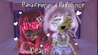 papulince x panafresco react to [upl. by Oderfla]