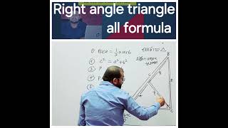 Right angle triangle sscaspirants railwayaspirants education mathematics mathstricks [upl. by Delahk]