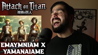 Attack On Titan  EMAymniam X YAMANAIAME Cover with Hurakion amp Chryels [upl. by Dranek584]