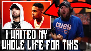 EMINEM amp NAS FINALLY  RAPPER REACTS to Nas  EPMD 2 feat Eminem amp EPMD Official Audio [upl. by Azirb]