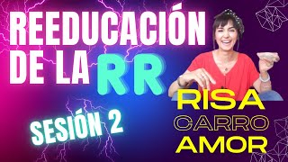 Trabajamos la RR Sesión 2 dislalias pronunciación rotacismo ejerciciosR estimulación rr [upl. by Elora]