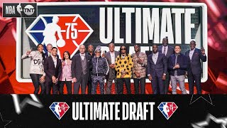 NBA 75 Ultimate Draft  NBA on TNT [upl. by Stu]