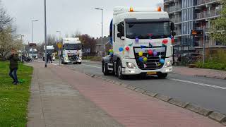 Truckrun in Rozenburg 🇳🇱 6 april 2019 [upl. by Ettennod]