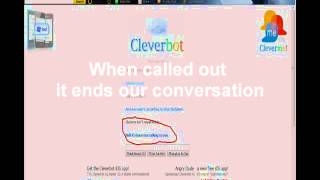 Proof that Cleverbot is human [upl. by Ydur]