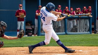 Aedan Anderson 2021 OF  Xavier Baseball 19 [upl. by Llain]