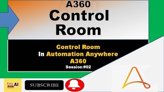 Automation Anywhere A360 Control Room  automationanywhere automationanywheretutorial rpa [upl. by Nnayar666]