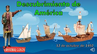 12 de octubre Descubrimiento de América [upl. by Yenrab]