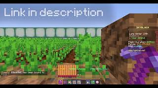 ULTIMATE Farming AutoFarm Macro Mod Hypixel Skyblock September 2024 [upl. by Oihsoy]