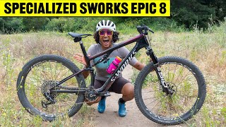 Specialized SWorks Epic 8 Review The Most Expensive Bike Ive Tested [upl. by Isyak]