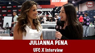 Julianna Peña will fight Raquel Pennington ‘to the death’ over back stabbing talks Amanda Nunes [upl. by Garceau]