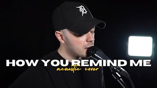 Nickelback  How You Remind Me Acoustic Cover by Dave Winkler [upl. by Eeraj]