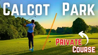 Calcot Park Golf Club  18 Holes [upl. by Norrehs]