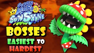 All Super Mario Sunshine Bosses Ranked Easiest to Hardest [upl. by Anahsal]