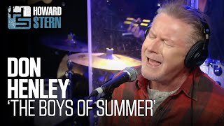 Don Henley “The Boys of Summer” Live on the Howard Stern Show 2015 [upl. by Lewellen]