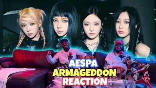 aespa 에스파 Armageddon MV REACTION Mind Blowing [upl. by Anairotciv]