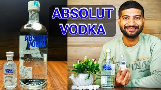 ABSOLUT VODKA 💙  Best Vodka for Parties  The Whiskeypedia [upl. by Noyes211]