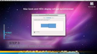 Mini DisplayPort to Hdmi for Mac enabling Sound amp Display settings [upl. by Pelage451]
