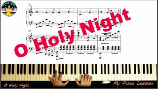 O Holy Night  piano cover by Marina Kirova free piano notes [upl. by Frye]