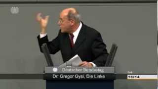 Gysi „Ich bin dieses Duckmäusertum sowas von leidquot deutschenglish version [upl. by Eserahc827]