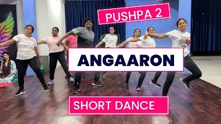 ANGAARON SHORT DANCE  PUSHPA 2  D F HUB STUDIO  ODISHA  SNG trending dance shorts [upl. by Heindrick]