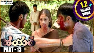 Jayam Telugu Movie  Part 1313  Nithin Gopichand Sadha  Shalimarcinema [upl. by Nnaer]