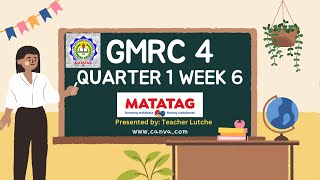 GMRC 4 Q1 W6 MATATAG LE BASED [upl. by Duane74]