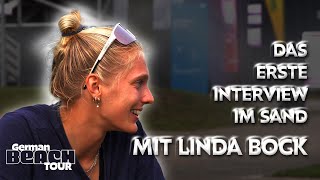 Linda Bock ist im Sand angekommen 😍 Exklusivinterview mit der ExAußenangreiferin vom Schweriner SC [upl. by Bred645]