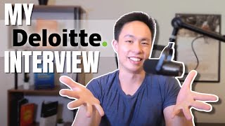 Deloitte Interview Process My Experience [upl. by Ienttirb340]