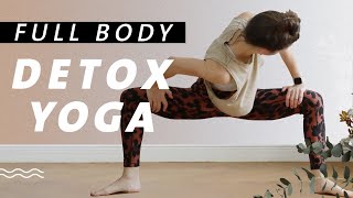 Yoga Detox Flow  Stoffwechsel amp Verdauung anregen Entgiften und Stress abbauen  35 Min [upl. by Endo152]