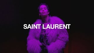 SAINT LAURENT  FALL 2018  ZOE KRAVITZ [upl. by Nwahsor720]