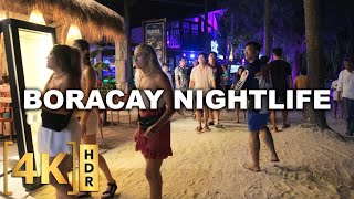 NIGHTLIFE Tour in BORACAY  2023 Best New Clubs amp Bars Walking Tour  Station 13  Philippines [upl. by Brandon]