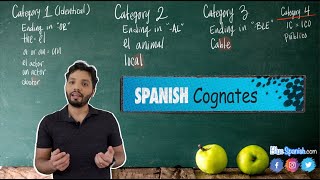 Similar words in Spanish Cognates [upl. by Yadnil]