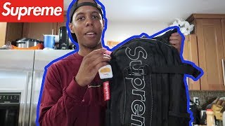 SUPREME FW18 BACKPACK REVIEW [upl. by Hartzke]