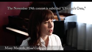 Missy Mazzoli on quotChicagos Ownquot MusicNOW [upl. by Irving265]