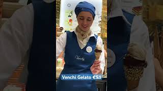 gelato venchi milan italy [upl. by Anauqed]