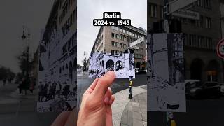 THEN amp NOW – Berlin Germany History THEN amp NOW timemachine history ww2 germany viral [upl. by Kitchen397]