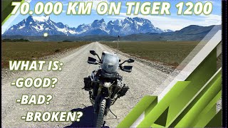 70000 Kilometer review Triumph Tiger 1200 Rally Exlorer RTW [upl. by Edmonda]