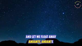 ANDANTE ANDANTE KARAOKE ABBA [upl. by Ilaire]