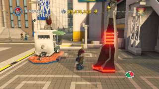 The LEGO Movie Videogame  Fast Repair Red Brick Location [upl. by Bocoj430]