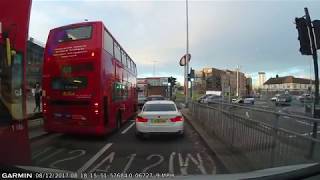 Driving from Gants Hill to Aldgate east  London [upl. by Omor]