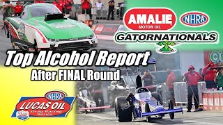 NHRA Gatornationals Top Alcohol Report 2024  FINALS  Gainesville Raceway  Drag Racing [upl. by Mika550]