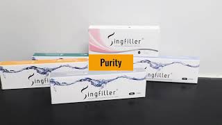 Singfiller crosslinked hyaluronate gel for plastic surgery [upl. by Uile]