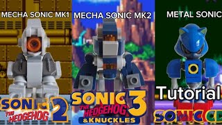 how to build mecha sonic mk1mk2metal sonic [upl. by Killion523]